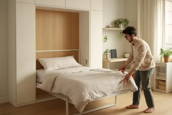 เตียงพับเก็บได้: นวัตกรรมพลิกโฉมพื้นที่เล็กในยุคใหม่